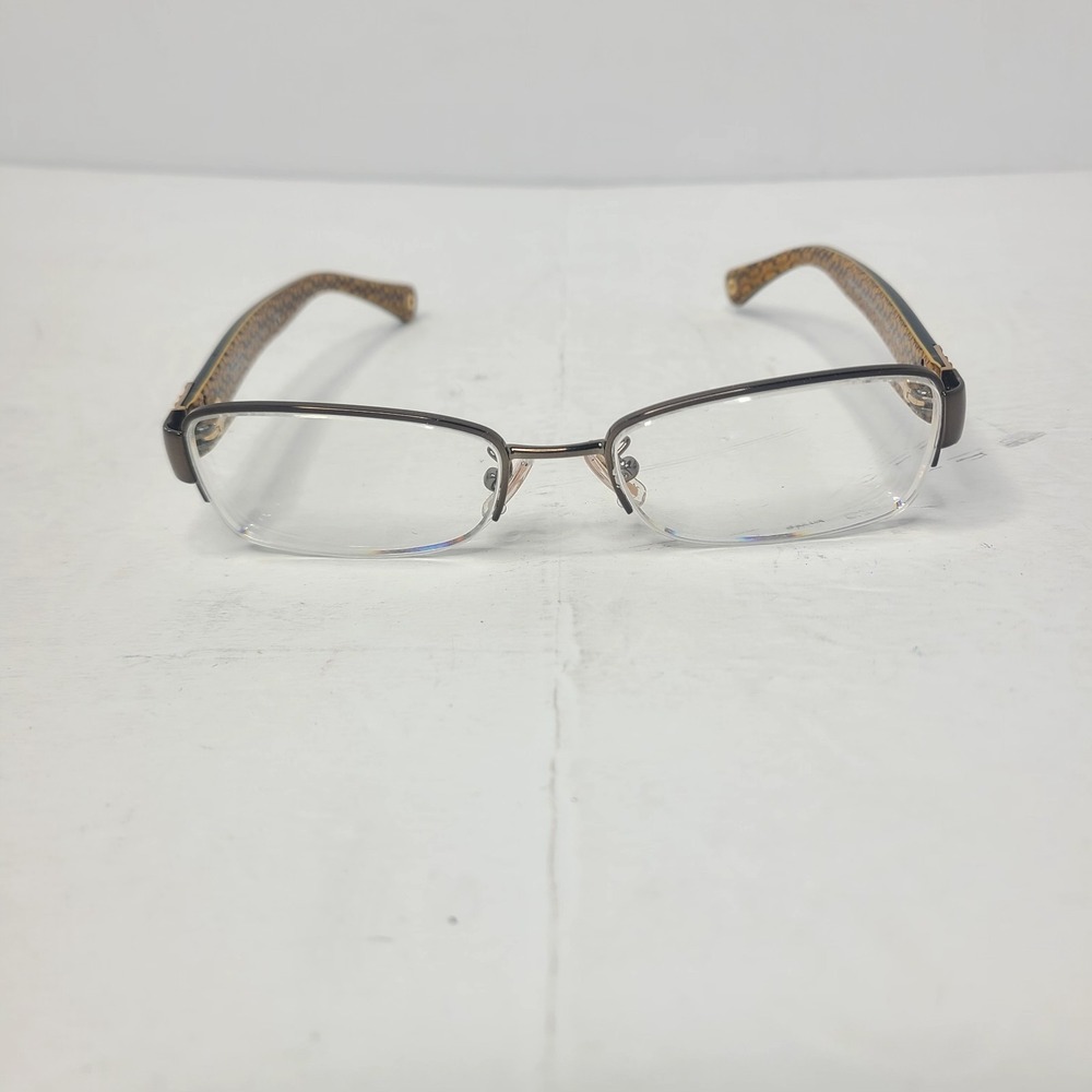 Coach HC 5027B Cecily Eyeglasses 9094 Dark Brown Tortoise 52-17-135 Frames Only